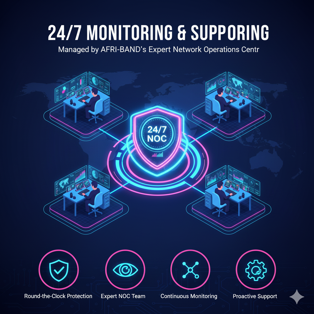 24/7 Monitoring & Support