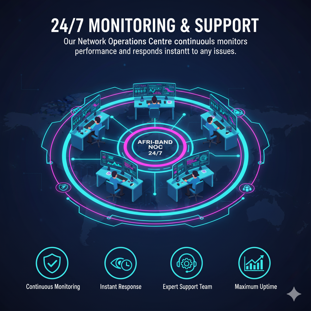 24/7 Monitoring & Support