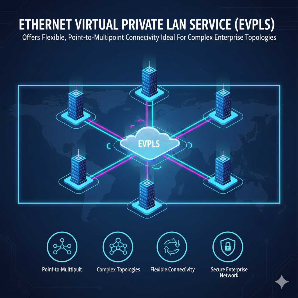 Ethernet Virtual Private LAN Service (EVPLS)